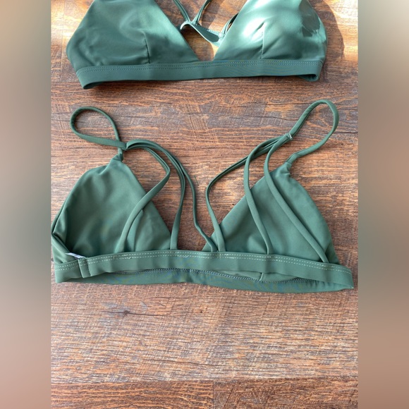 Zaful Strappy Back Swim Top - Picture 4 of 5